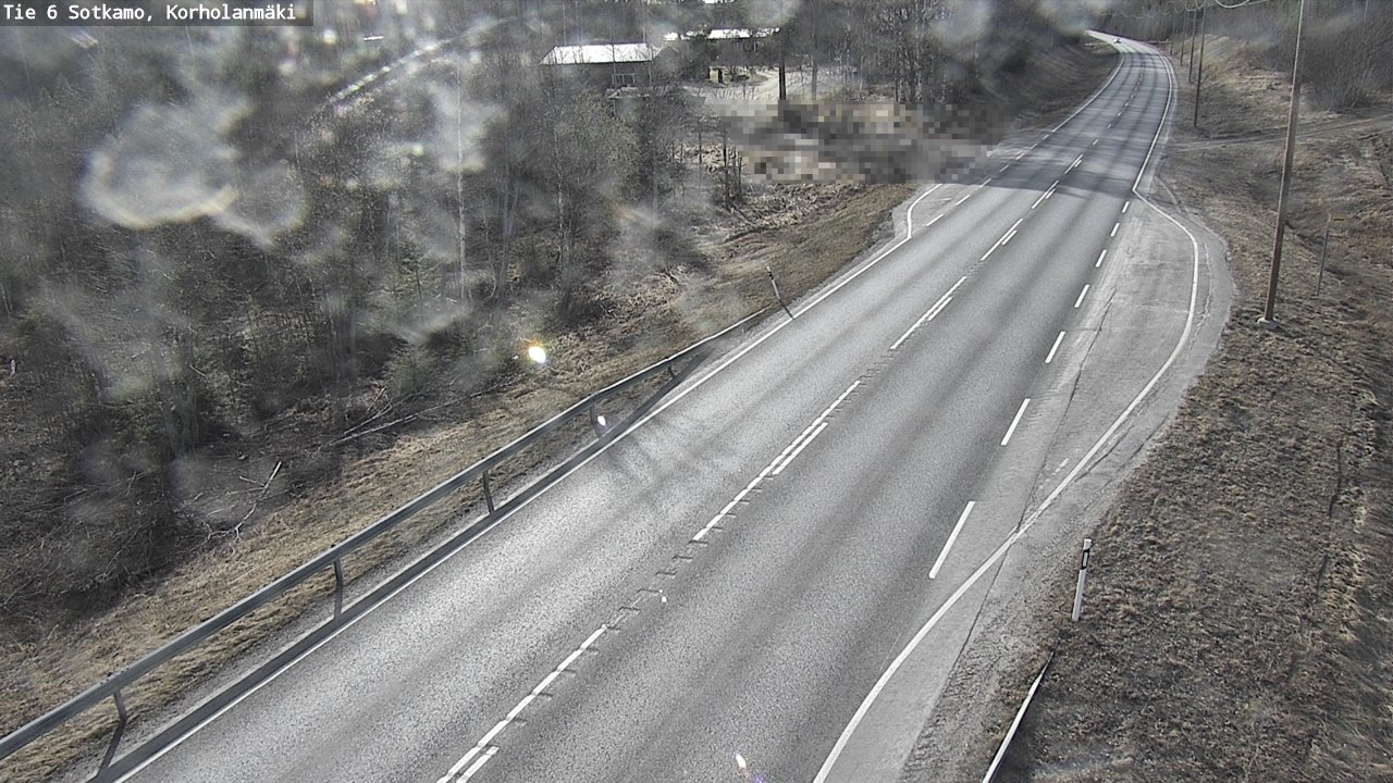 Weather Camera Image Väg 6 Sotkamo, Korholanmäki, Sotkamo, Kainuu