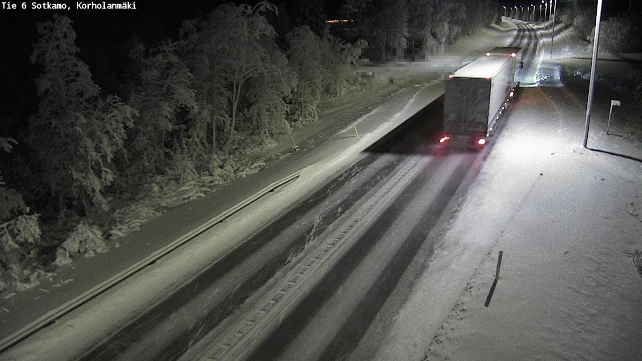 Kelikamerat Kuva Tie 6 Sotkamo, Korholanmäki, Sotkamo, Kainuu