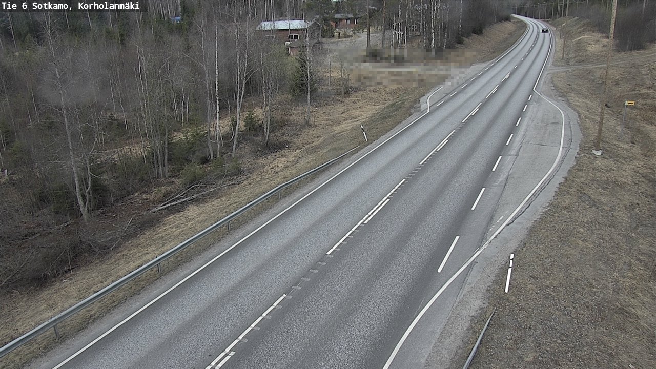 Weather Camera Image Road 6 Sotkamo, Korholanmäki, Sotkamo, Kainuu