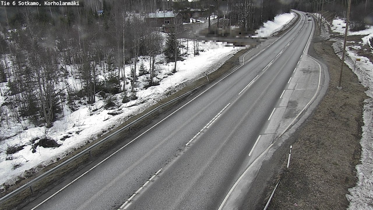 Weather Camera Image Road 6 Sotkamo, Korholanmäki, Sotkamo, Kainuu