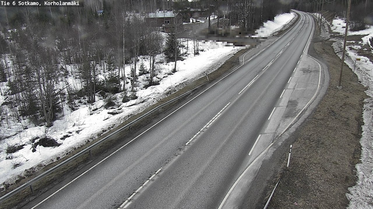 Weather Camera Image Road 6 Sotkamo, Korholanmäki, Sotkamo, Kainuu
