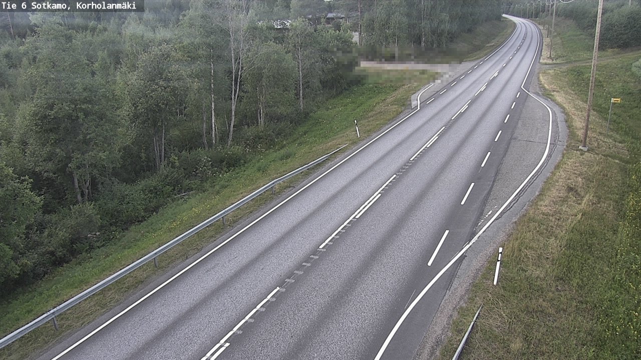 Kelikamerat Kuva Tie 6 Sotkamo, Korholanmäki, Sotkamo, Kainuu