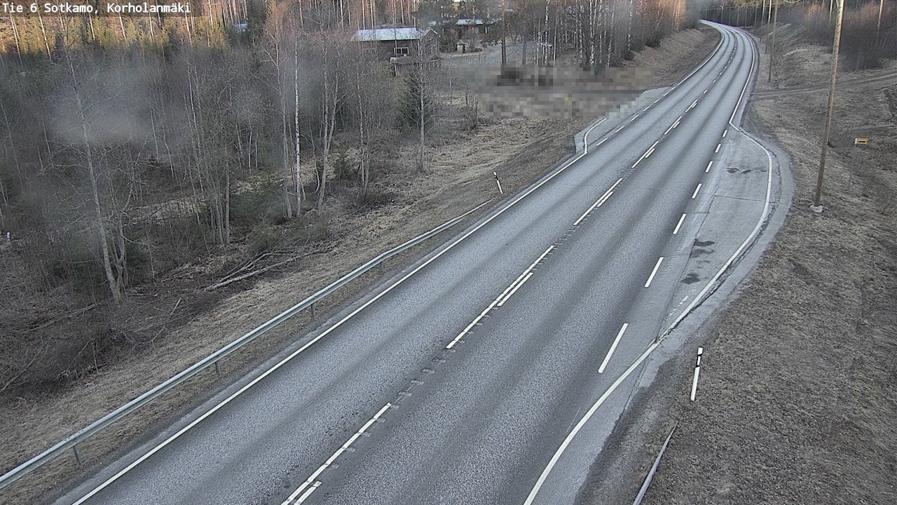 Weather Camera Image Väg 6 Sotkamo, Korholanmäki, Sotkamo, Kainuu