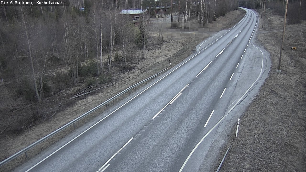 Weather Camera Image Road 6 Sotkamo, Korholanmäki, Sotkamo, Kainuu