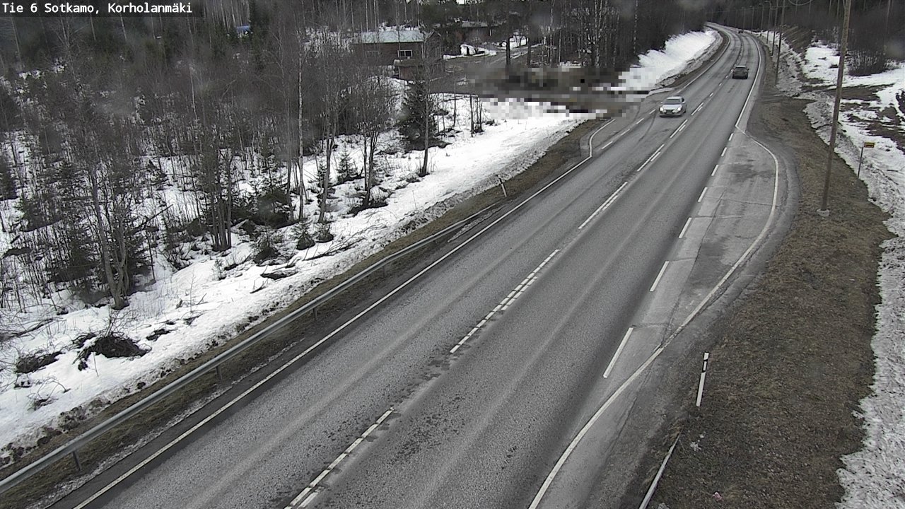 Weather Camera Image Road 6 Sotkamo, Korholanmäki, Sotkamo, Kainuu