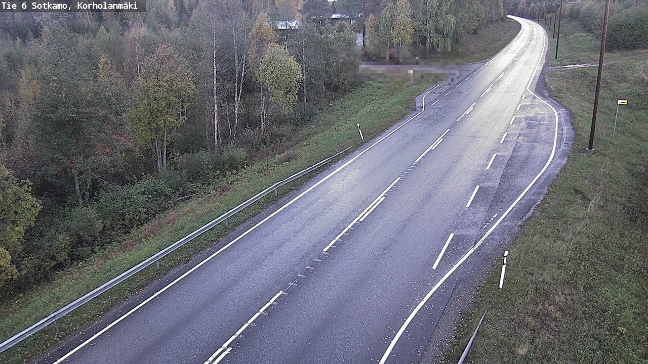Weather Camera Image Road 6 Sotkamo, Korholanmäki, Sotkamo, Kainuu