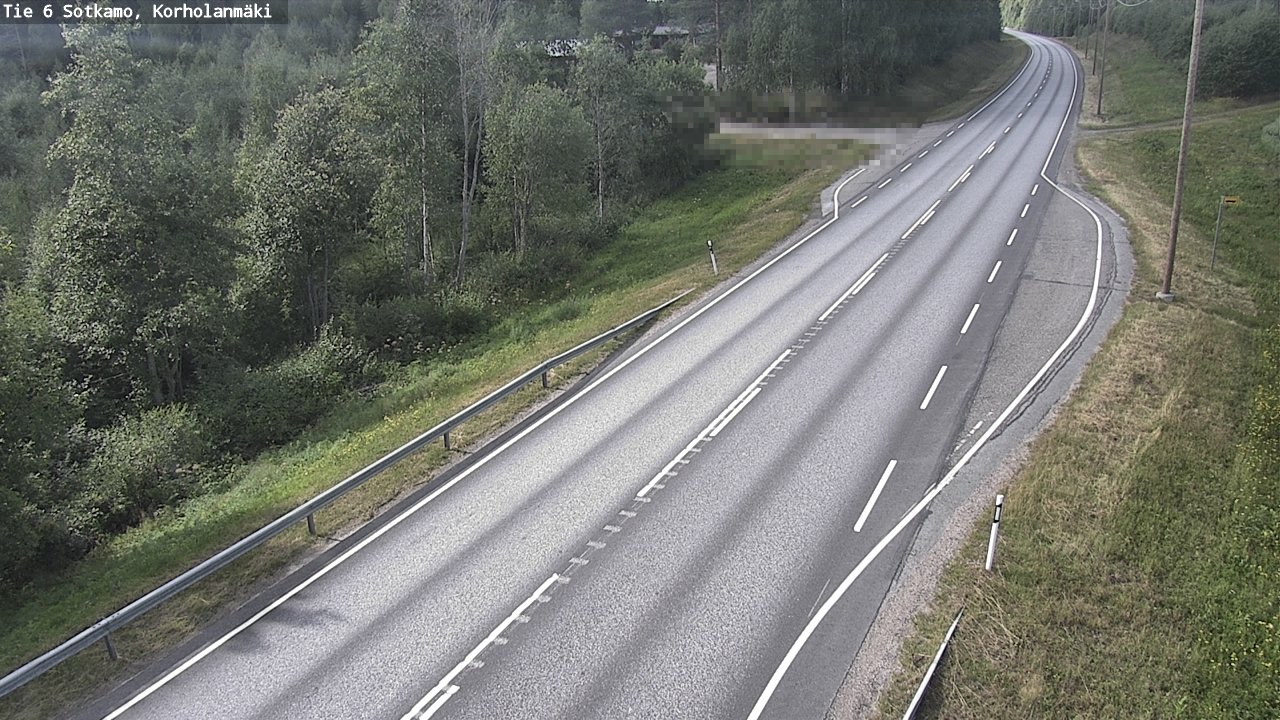 Weather Camera Image Road 6 Sotkamo, Korholanmäki, Sotkamo, Kainuu