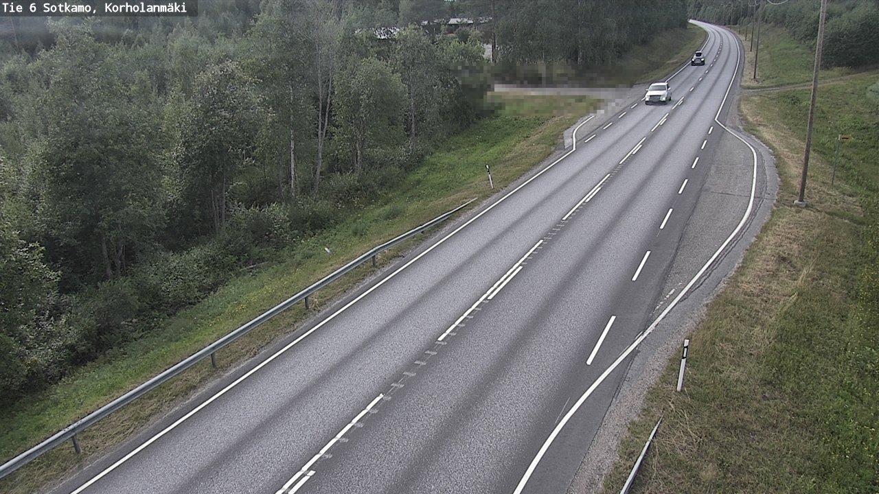 Weather Camera Image Road 6 Sotkamo, Korholanmäki, Sotkamo, Kainuu