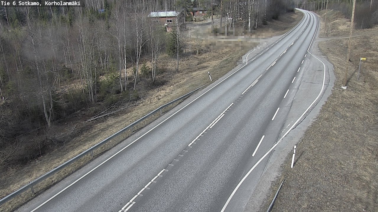 Weather Camera Image Road 6 Sotkamo, Korholanmäki, Sotkamo, Kainuu