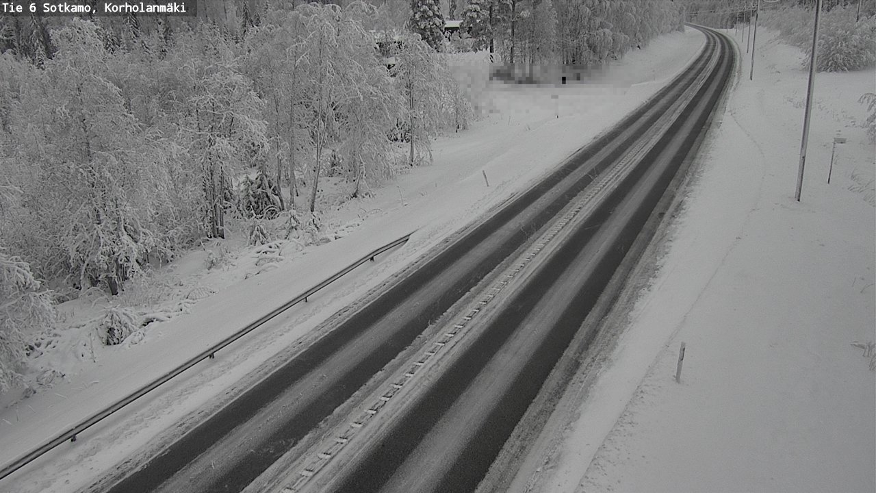 Kelikamerat Kuva Tie 6 Sotkamo, Korholanmäki, Sotkamo, Kainuu