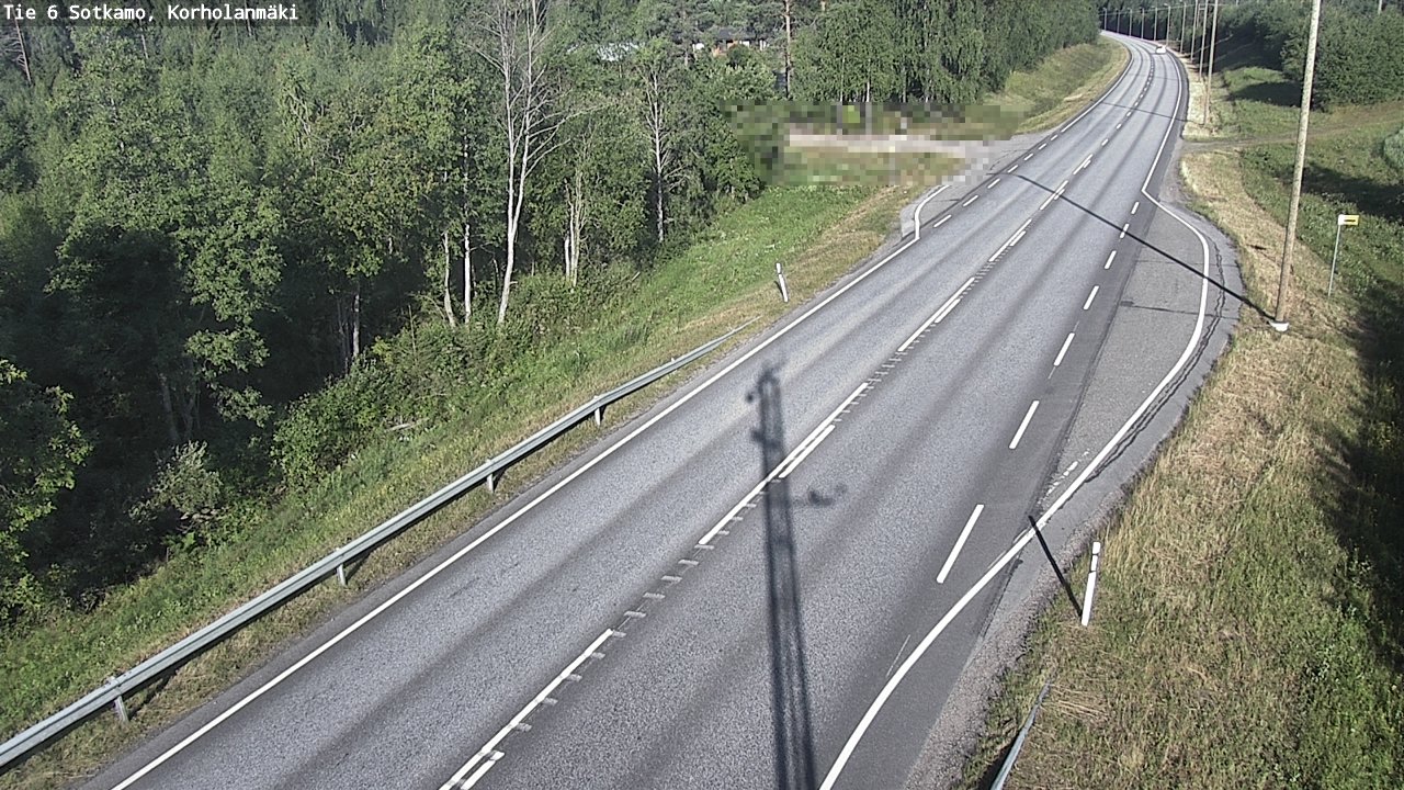 Weather Camera Image Väg 6 Sotkamo, Korholanmäki, Sotkamo, Kainuu