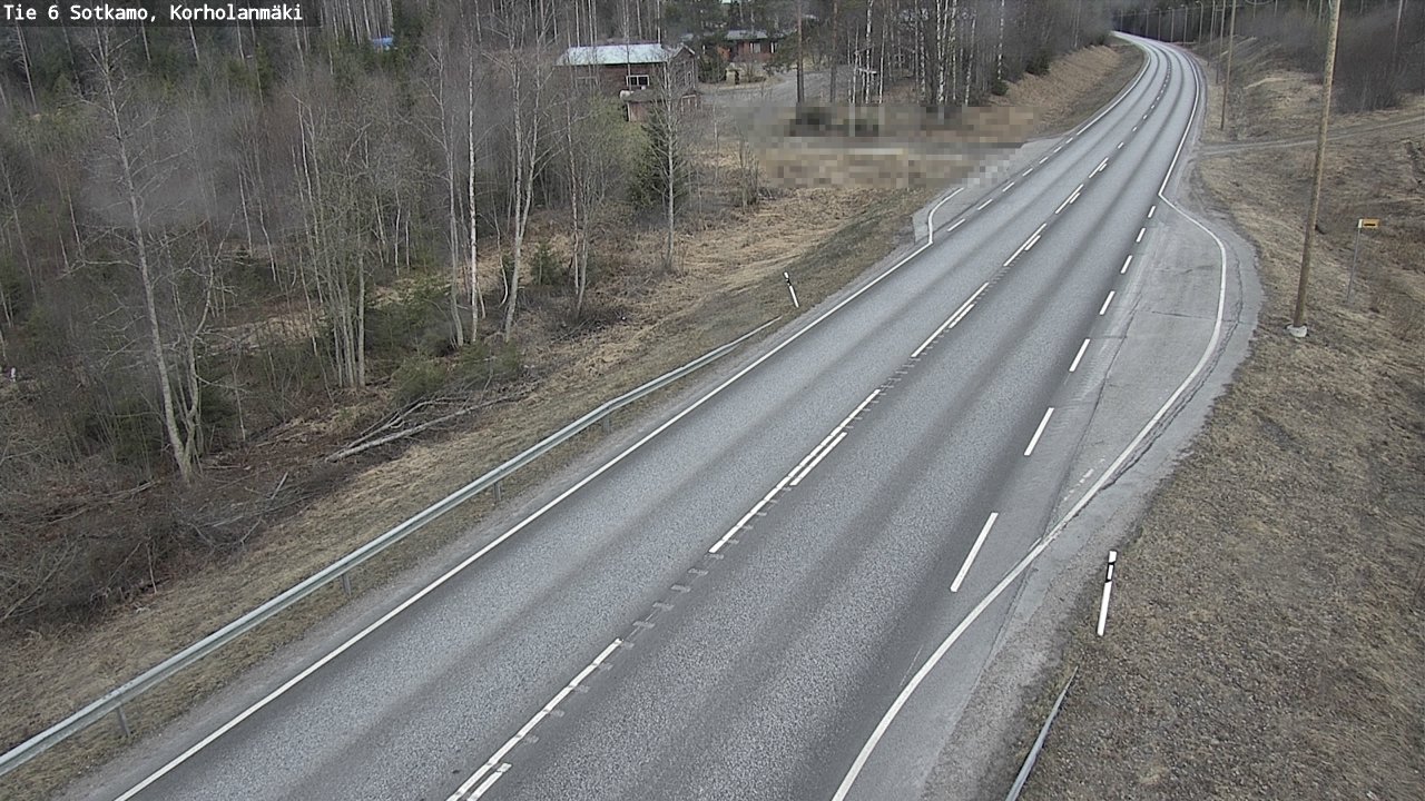 Weather Camera Image Road 6 Sotkamo, Korholanmäki, Sotkamo, Kainuu