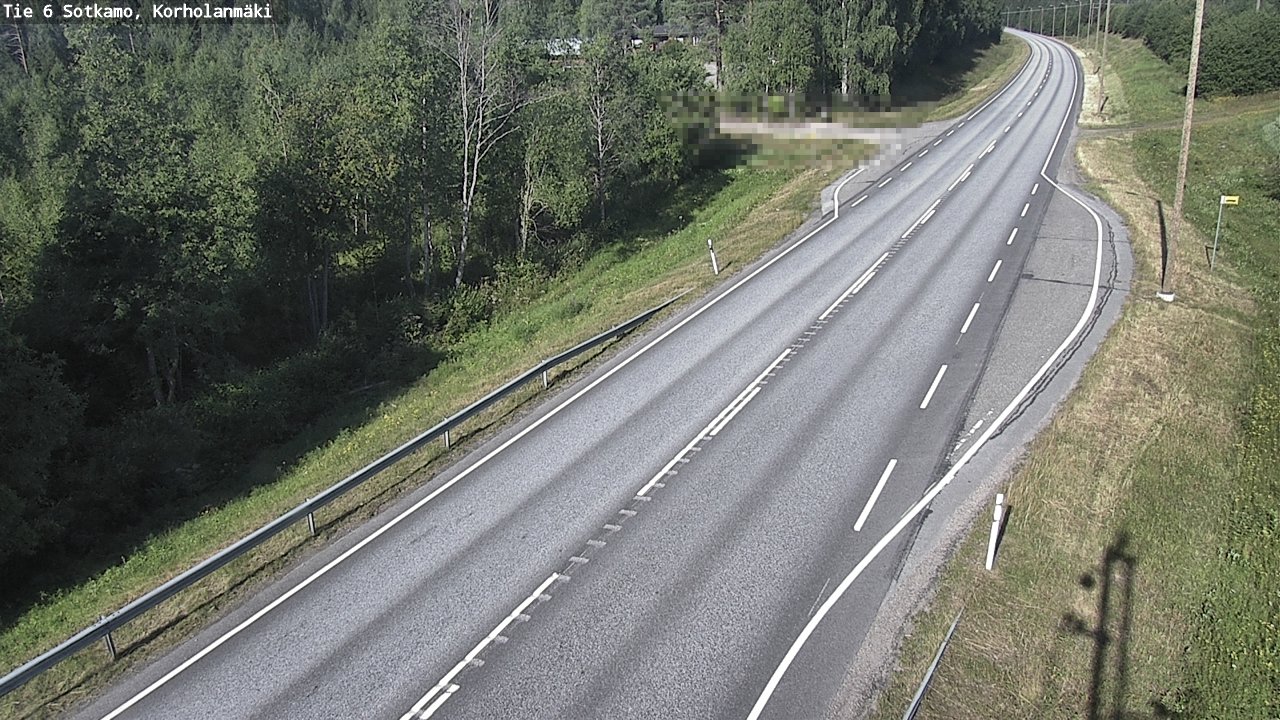 Weather Camera Image Väg 6 Sotkamo, Korholanmäki, Sotkamo, Kainuu