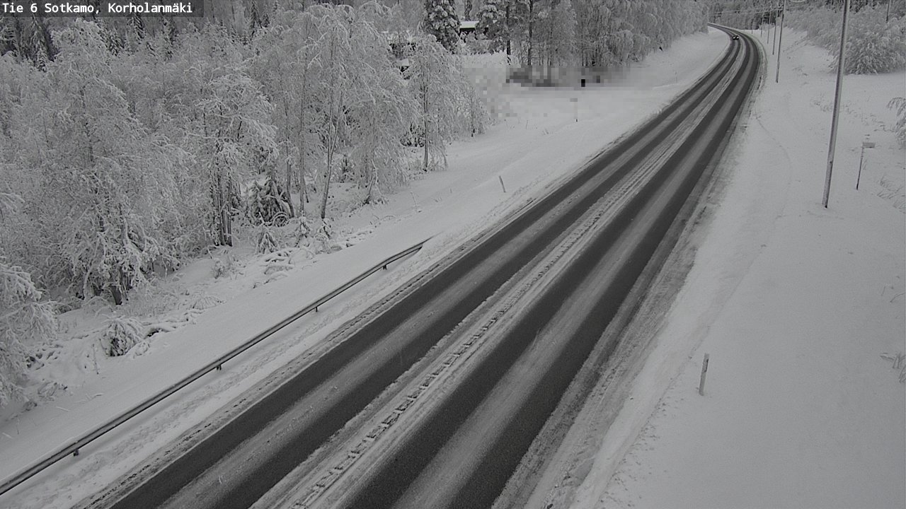 Weather Camera Image Road 6 Sotkamo, Korholanmäki, Sotkamo, Kainuu