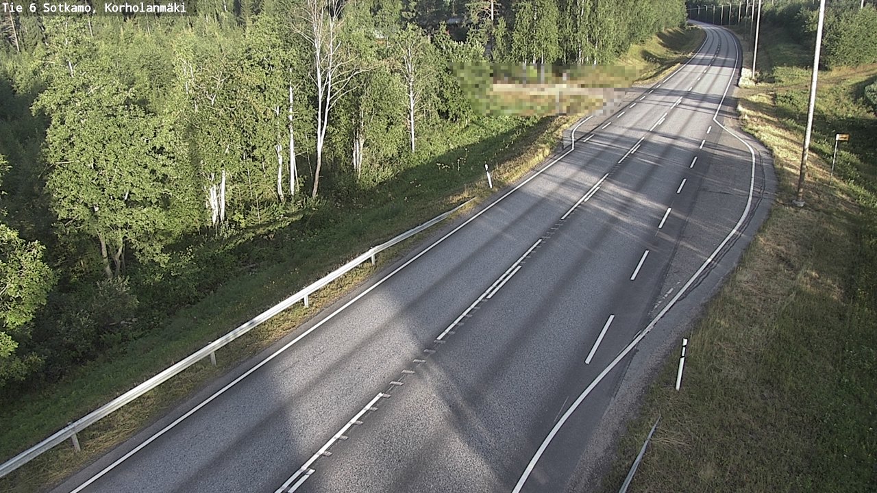 Weather Camera Image Väg 6 Sotkamo, Korholanmäki, Sotkamo, Kainuu