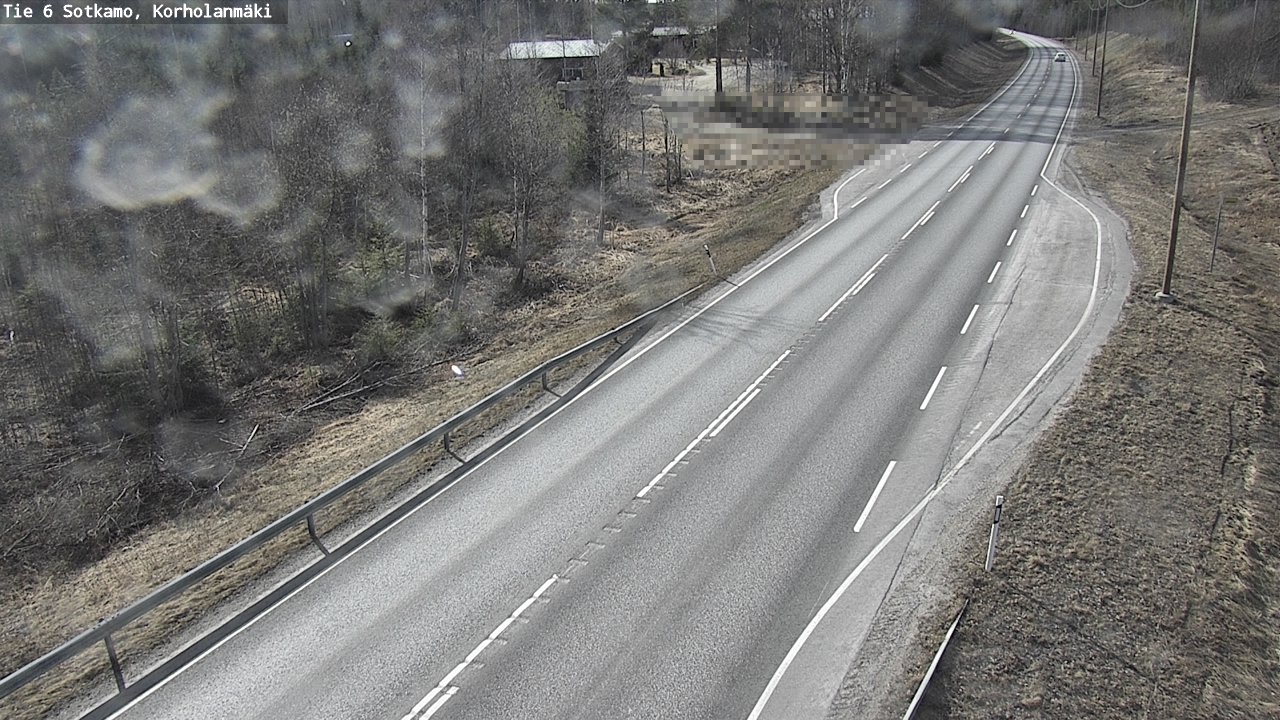 Weather Camera Image Väg 6 Sotkamo, Korholanmäki, Sotkamo, Kainuu