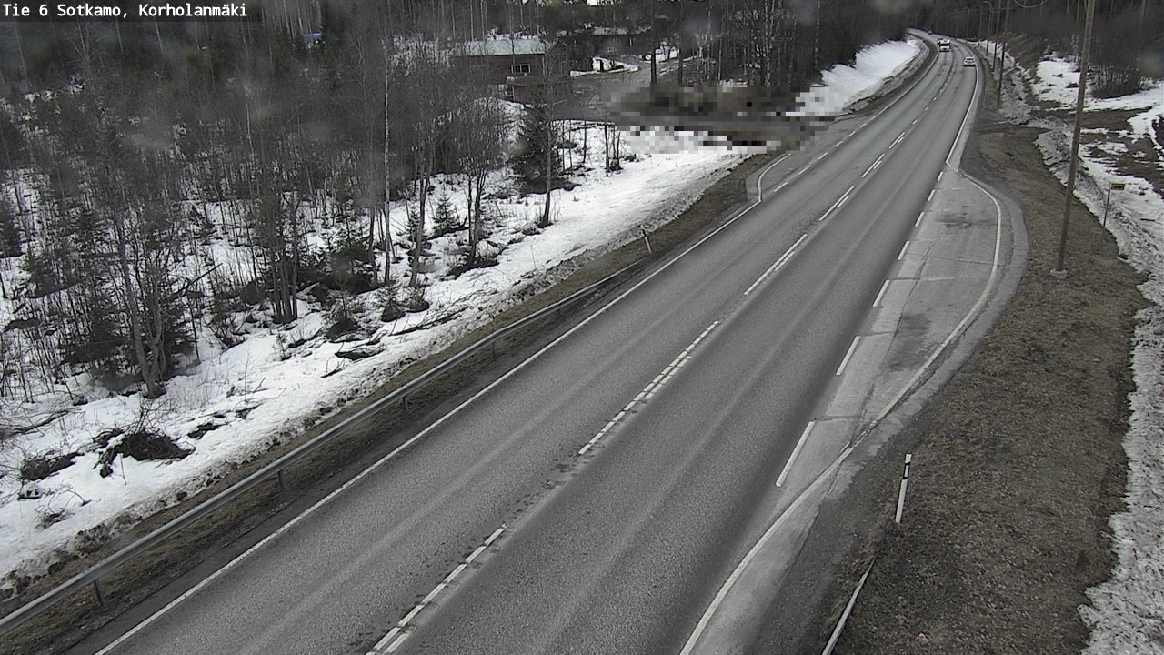 Weather Camera Image Road 6 Sotkamo, Korholanmäki, Sotkamo, Kainuu