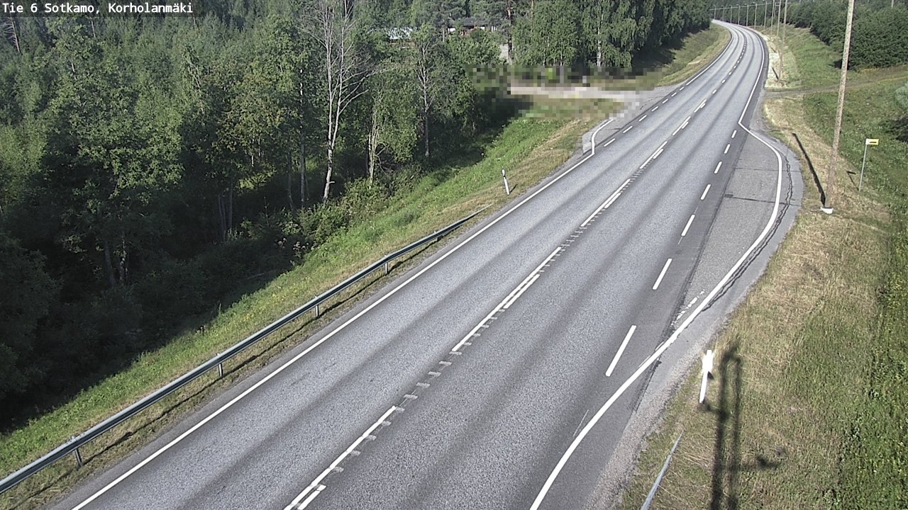 Weather Camera Image Väg 6 Sotkamo, Korholanmäki, Sotkamo, Kainuu