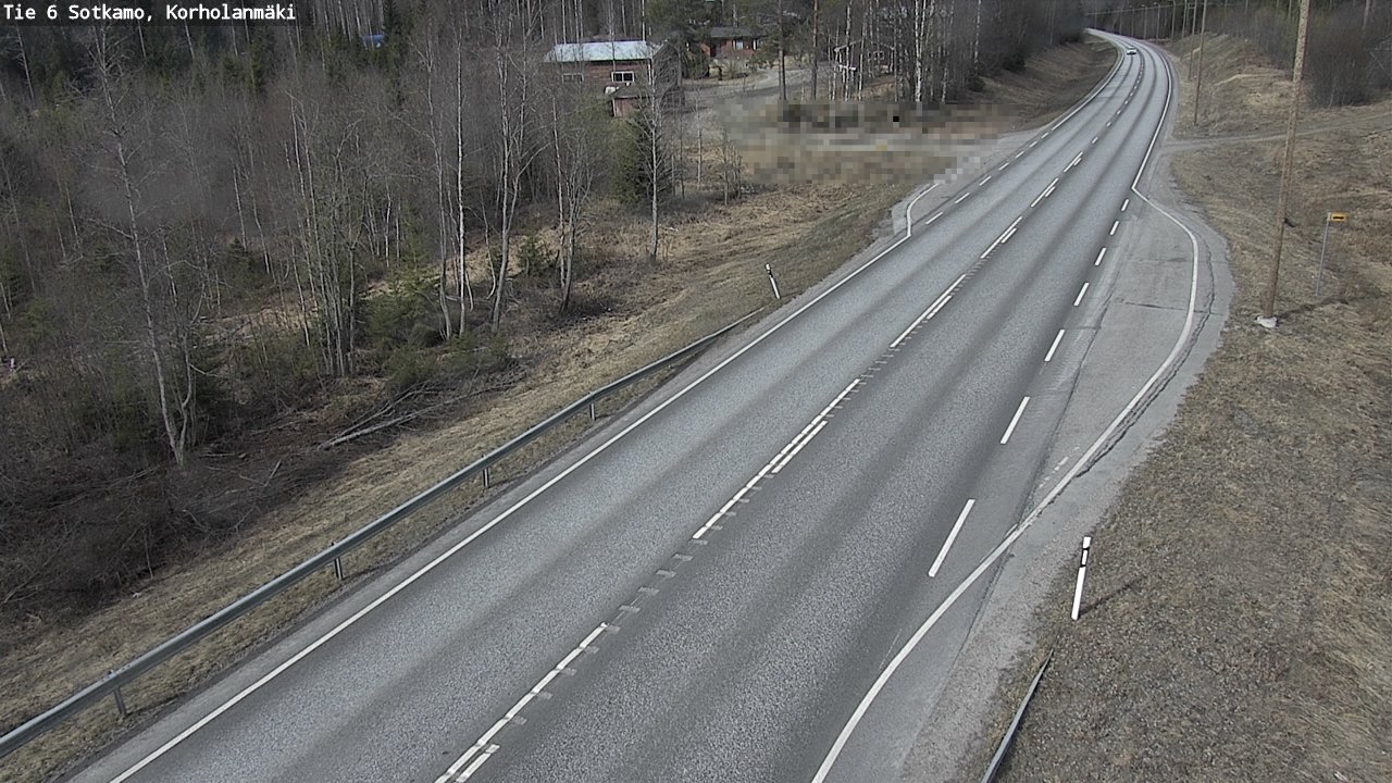 Weather Camera Image Road 6 Sotkamo, Korholanmäki, Sotkamo, Kainuu