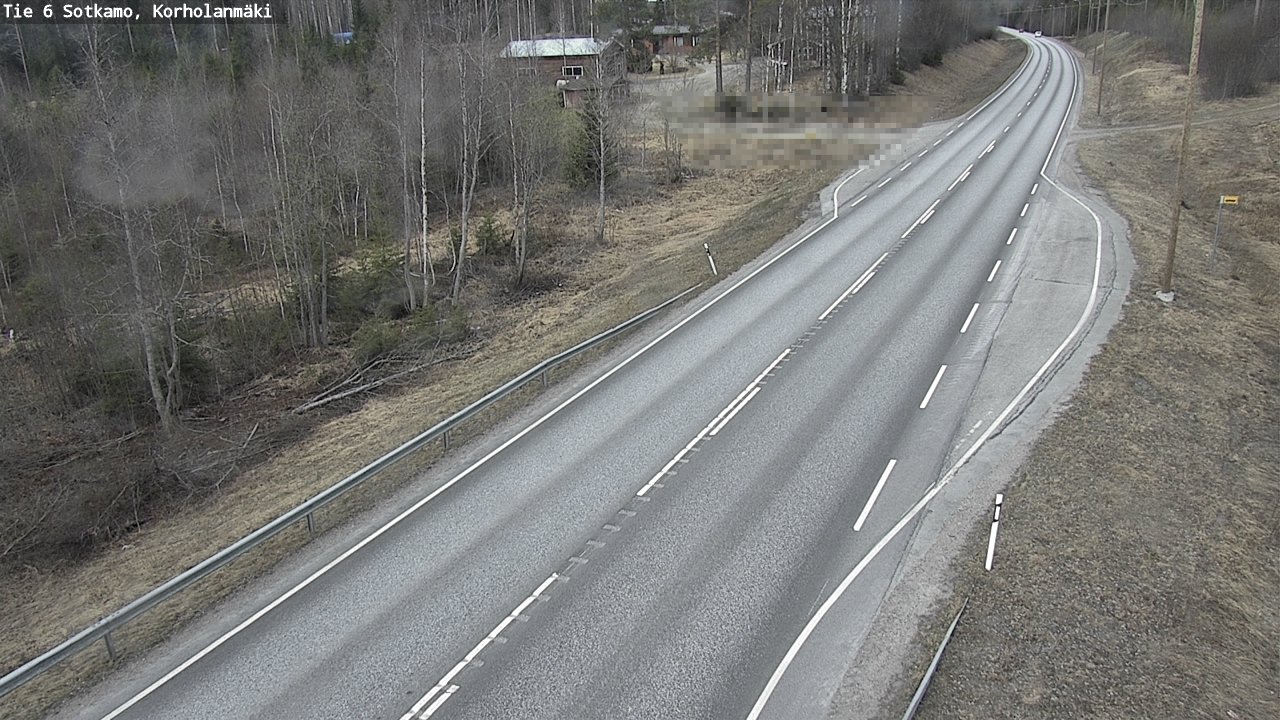 Weather Camera Image Road 6 Sotkamo, Korholanmäki, Sotkamo, Kainuu
