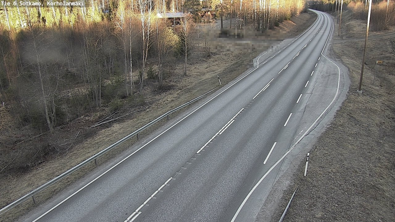 Weather Camera Image Road 6 Sotkamo, Korholanmäki, Sotkamo, Kainuu