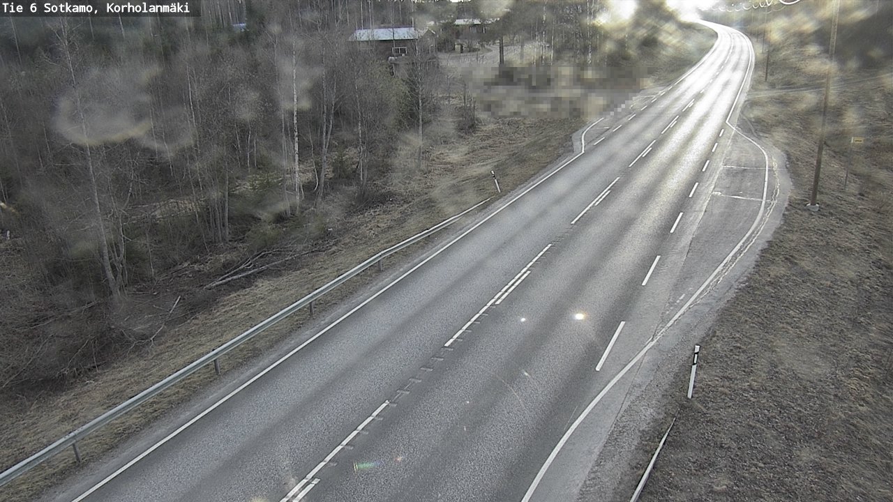 Weather Camera Image Väg 6 Sotkamo, Korholanmäki, Sotkamo, Kainuu