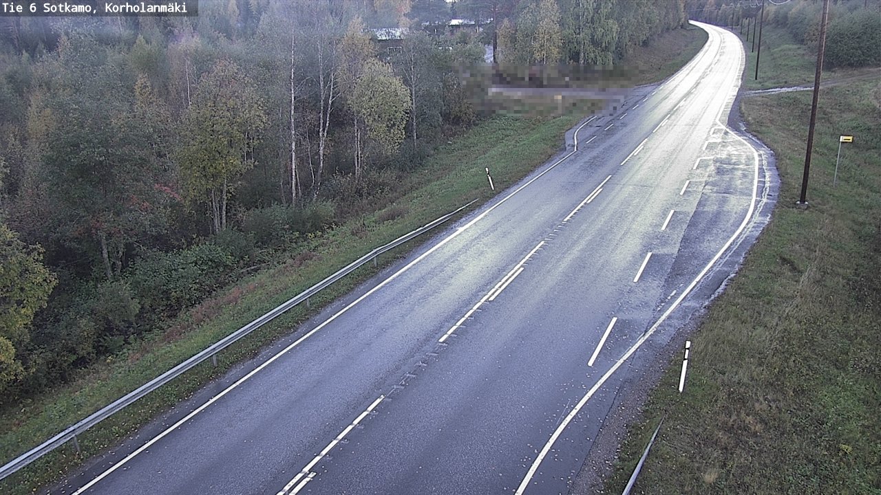 Weather Camera Image Road 6 Sotkamo, Korholanmäki, Sotkamo, Kainuu