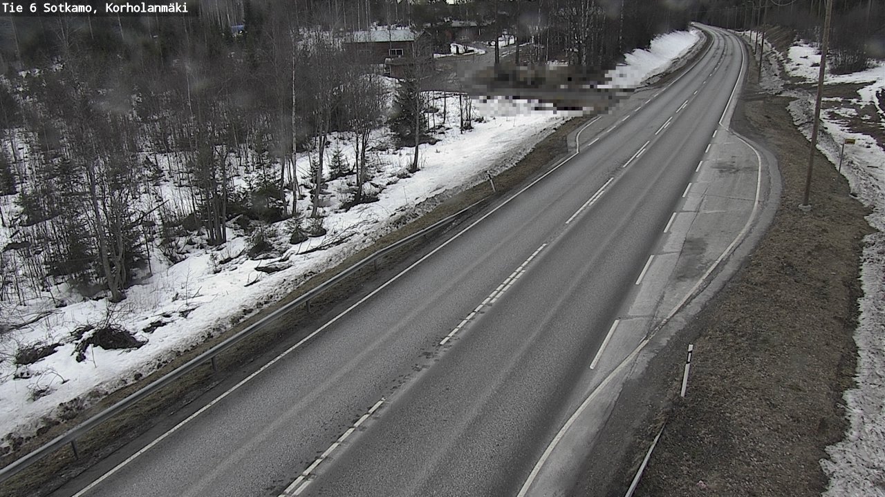 Weather Camera Image Road 6 Sotkamo, Korholanmäki, Sotkamo, Kainuu