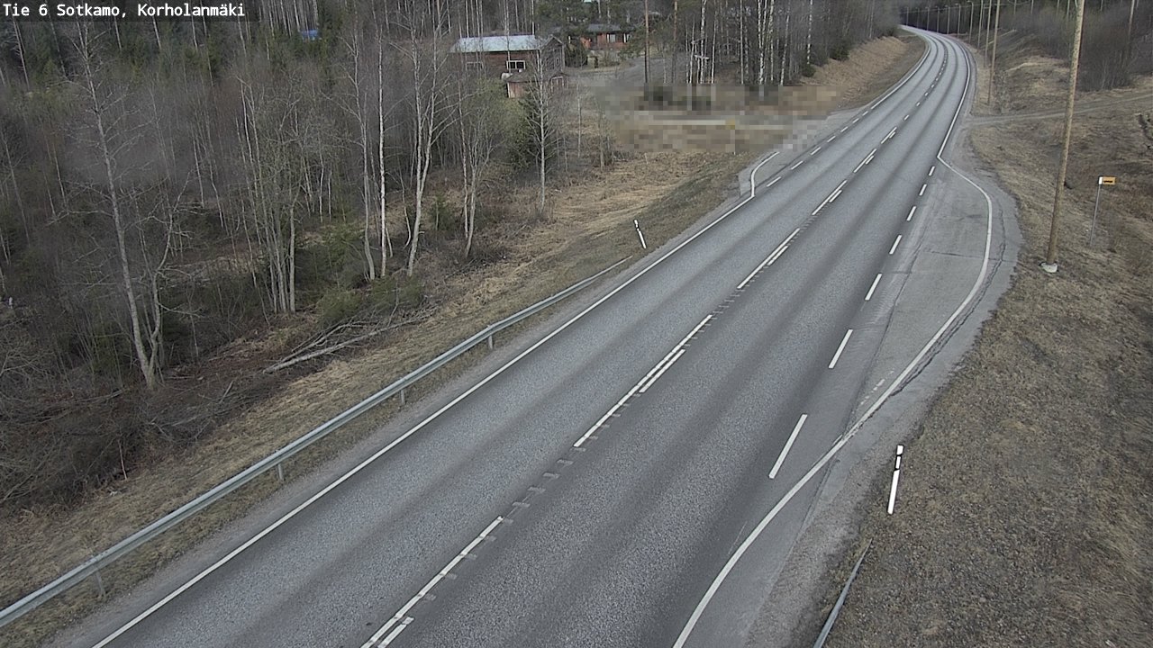 Weather Camera Image Road 6 Sotkamo, Korholanmäki, Sotkamo, Kainuu