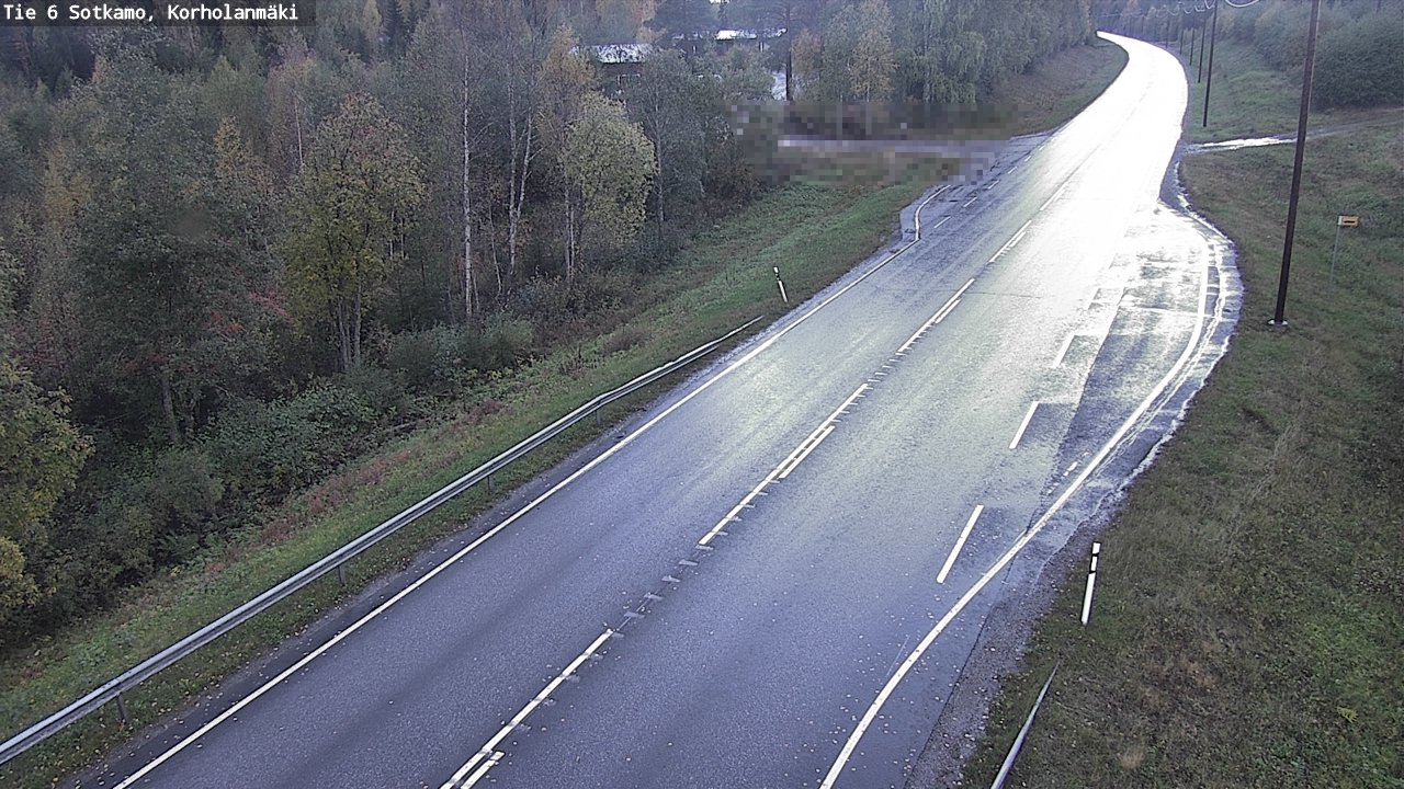 Weather Camera Image Road 6 Sotkamo, Korholanmäki, Sotkamo, Kainuu