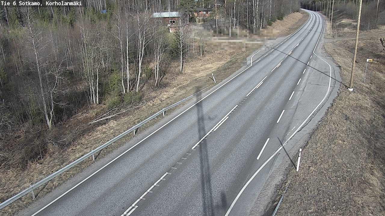 Weather Camera Image Road 6 Sotkamo, Korholanmäki, Sotkamo, Kainuu