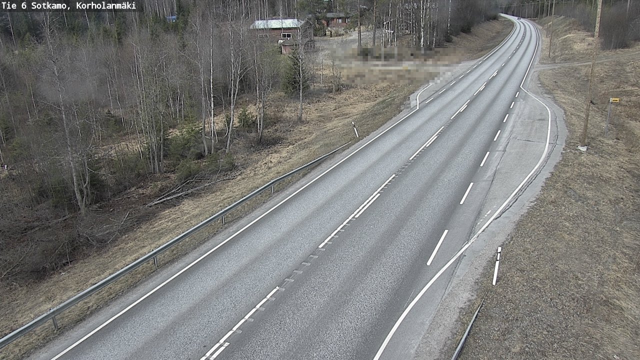 Weather Camera Image Road 6 Sotkamo, Korholanmäki, Sotkamo, Kainuu