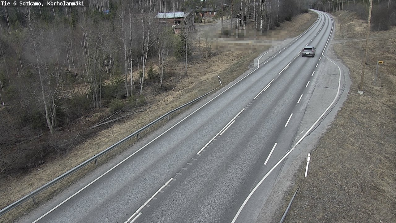 Weather Camera Image Road 6 Sotkamo, Korholanmäki, Sotkamo, Kainuu