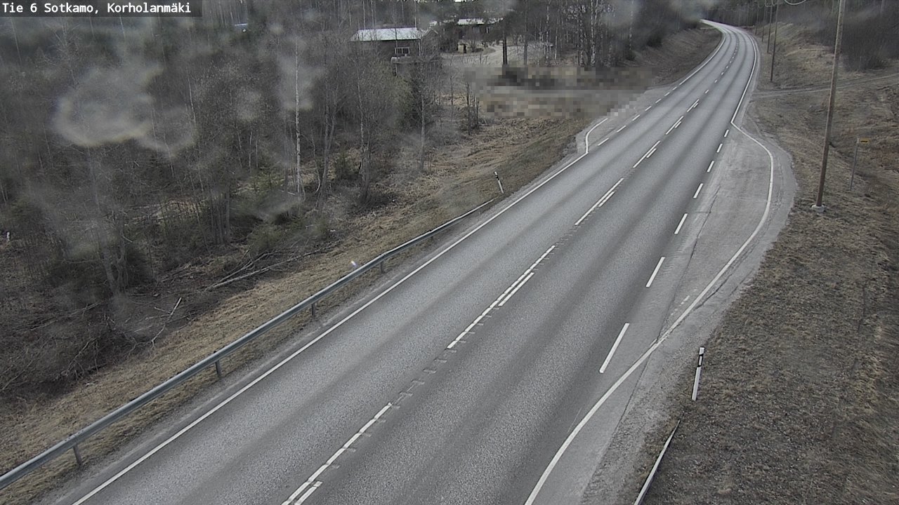 Weather Camera Image Väg 6 Sotkamo, Korholanmäki, Sotkamo, Kainuu