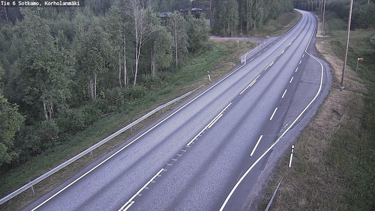 Kelikamerat Kuva Tie 6 Sotkamo, Korholanmäki, Sotkamo, Kainuu