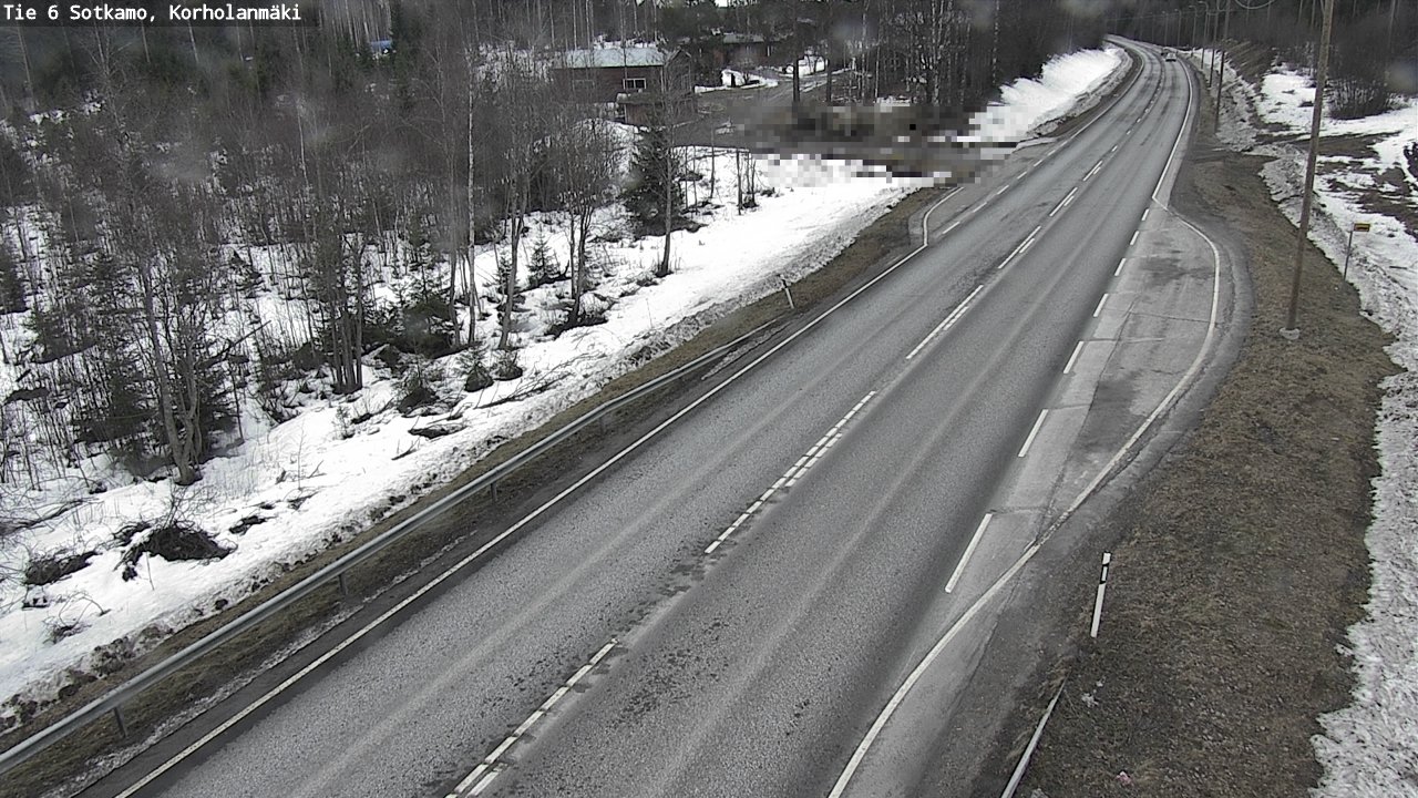 Weather Camera Image Road 6 Sotkamo, Korholanmäki, Sotkamo, Kainuu