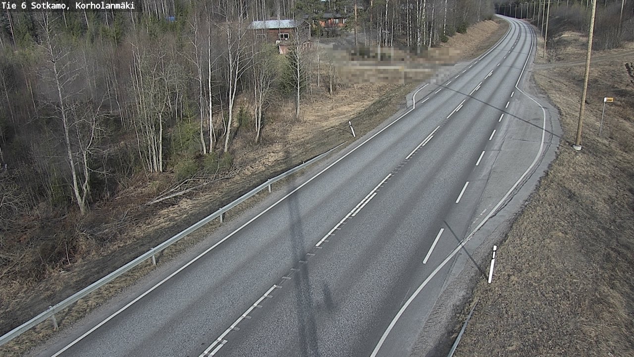 Weather Camera Image Road 6 Sotkamo, Korholanmäki, Sotkamo, Kainuu