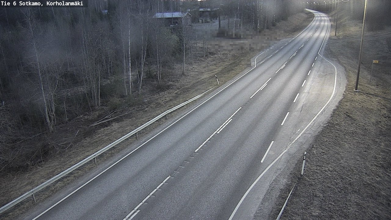 Weather Camera Image Väg 6 Sotkamo, Korholanmäki, Sotkamo, Kainuu