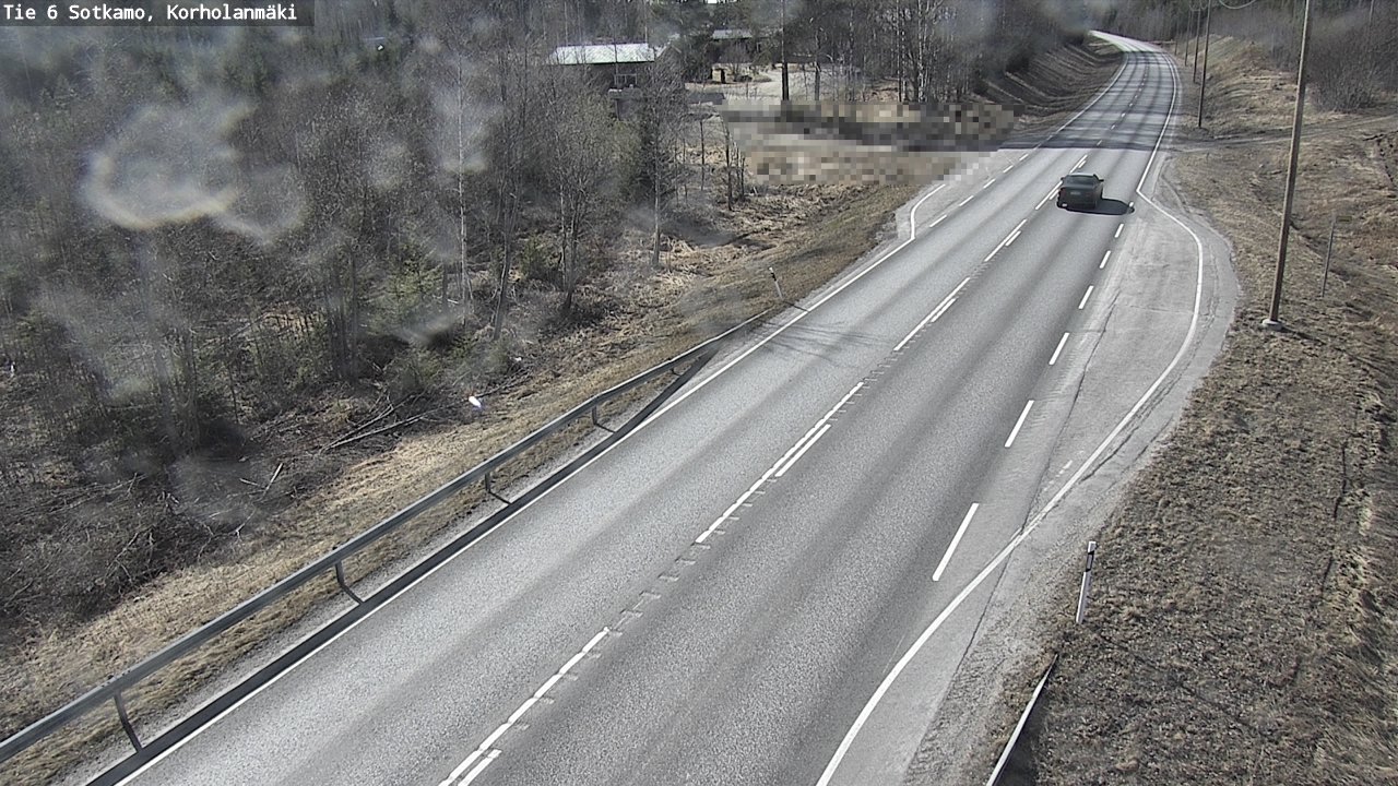 Weather Camera Image Väg 6 Sotkamo, Korholanmäki, Sotkamo, Kainuu