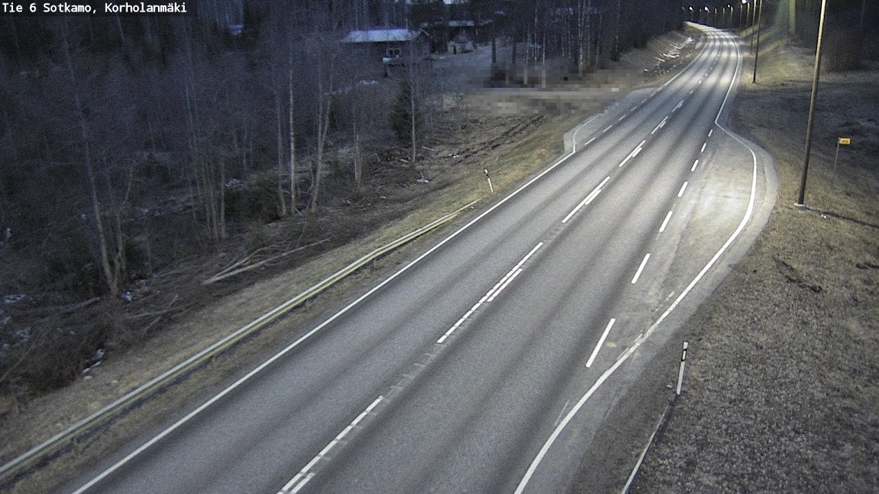 Weather Camera Image Road 6 Sotkamo, Korholanmäki, Sotkamo, Kainuu