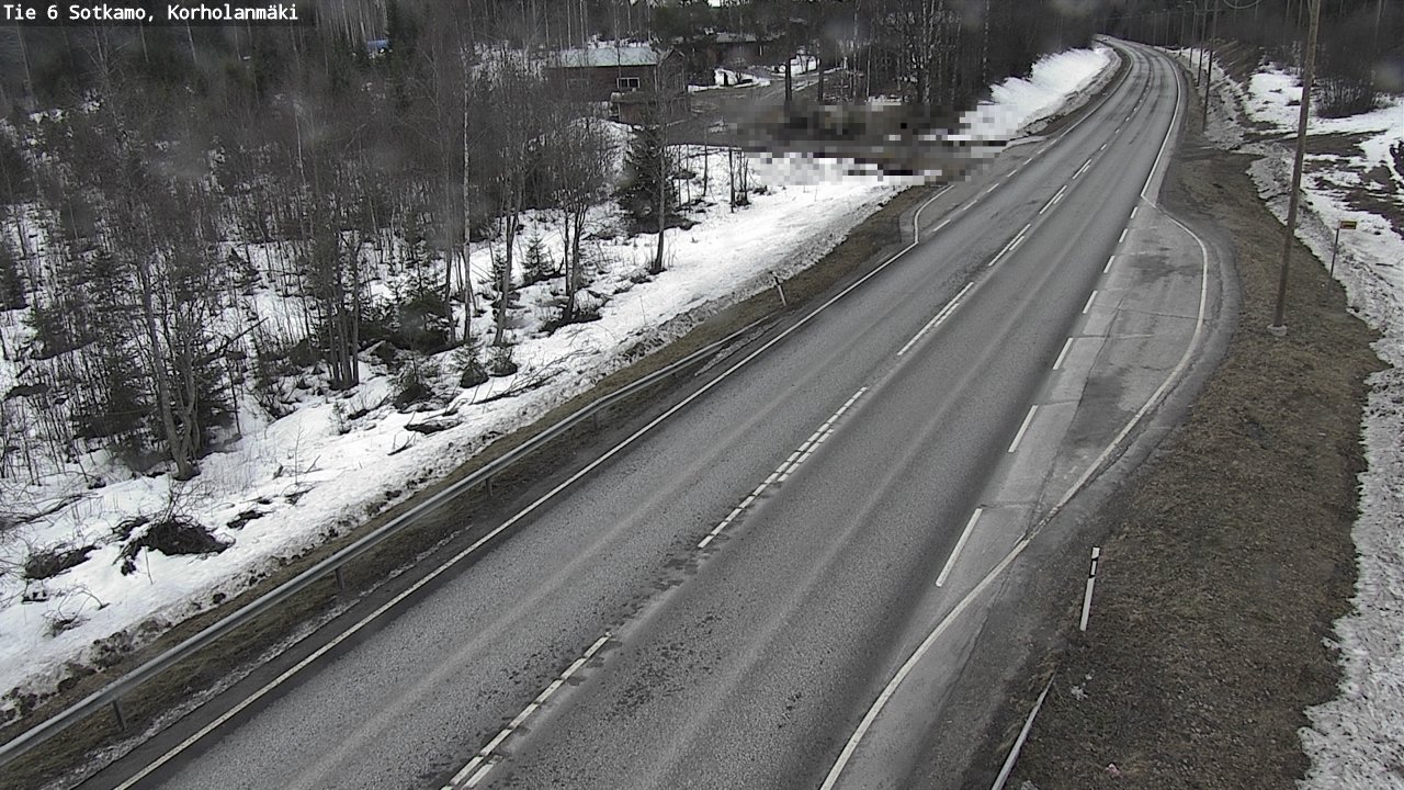 Weather Camera Image Road 6 Sotkamo, Korholanmäki, Sotkamo, Kainuu