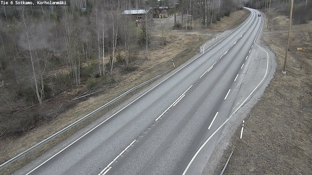 Weather Camera Image Road 6 Sotkamo, Korholanmäki, Sotkamo, Kainuu