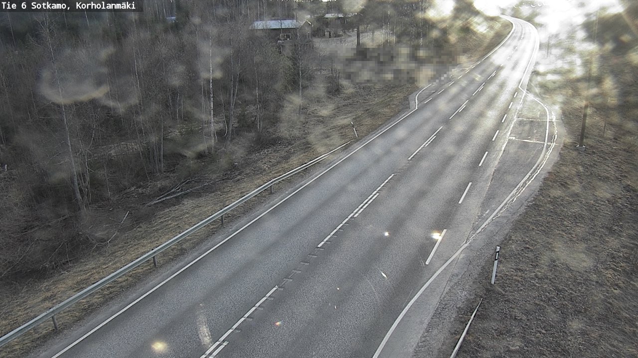 Weather Camera Image Väg 6 Sotkamo, Korholanmäki, Sotkamo, Kainuu