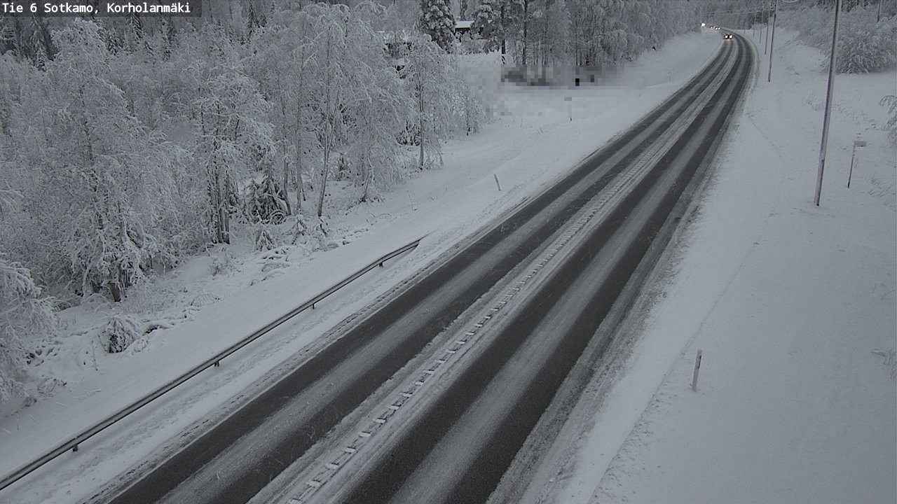 Kelikamerat Kuva Tie 6 Sotkamo, Korholanmäki, Sotkamo, Kainuu