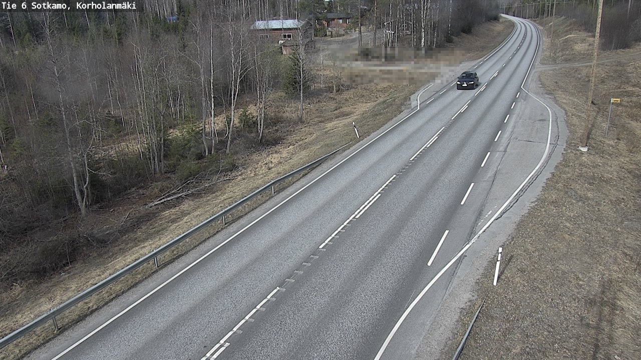 Weather Camera Image Road 6 Sotkamo, Korholanmäki, Sotkamo, Kainuu