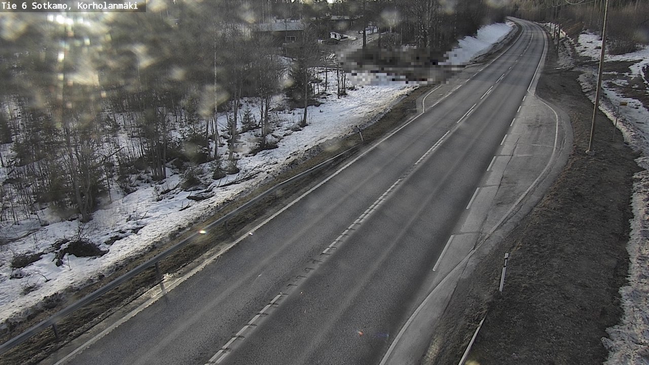 Weather Camera Image Väg 6 Sotkamo, Korholanmäki, Sotkamo, Kainuu