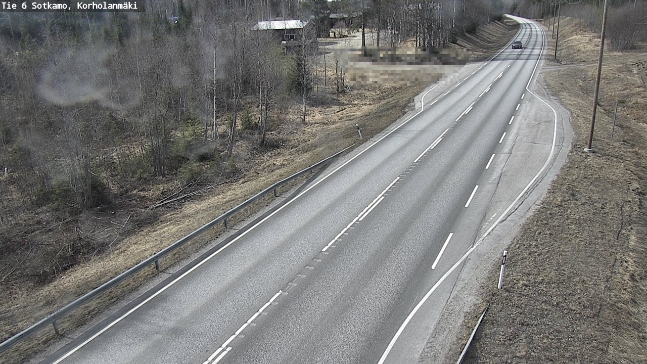 Weather Camera Image Väg 6 Sotkamo, Korholanmäki, Sotkamo, Kainuu