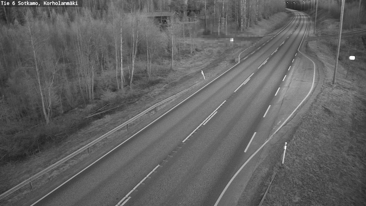 Weather Camera Image Road 6 Sotkamo, Korholanmäki, Sotkamo, Kainuu