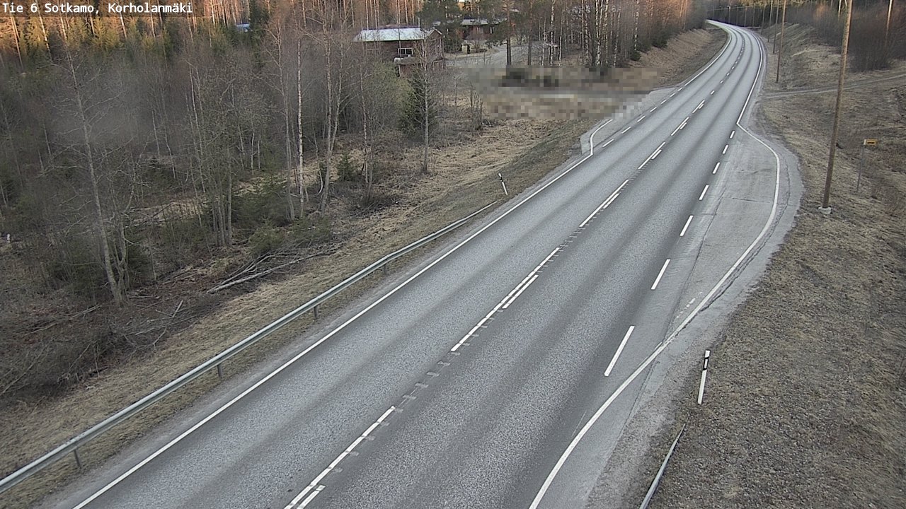 Weather Camera Image Road 6 Sotkamo, Korholanmäki, Sotkamo, Kainuu