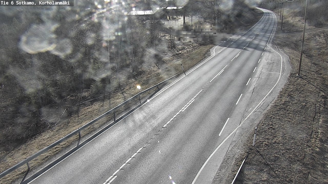 Weather Camera Image Väg 6 Sotkamo, Korholanmäki, Sotkamo, Kainuu